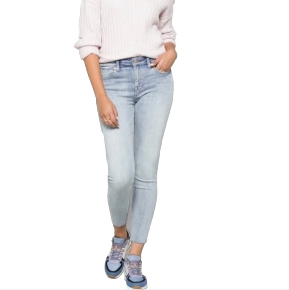 PISTOLA Arielle Skinny raw Hem Jeans size 26 - Picture 1 of 11
